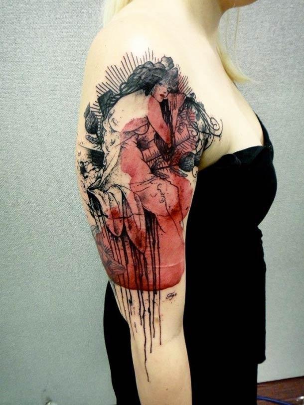 Фотография: Шедевральные татуировки от французского тату-мастера №16 - BigPicture.ru