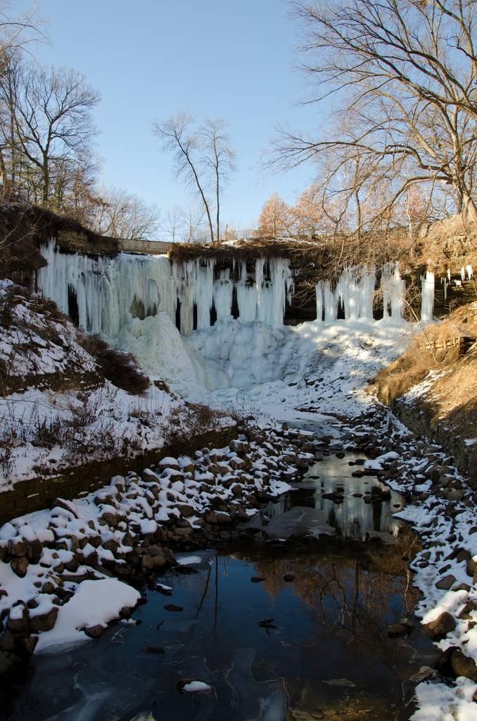 Фотография: Замерзший водопад Миннехаха №5 - BigPicture.ru