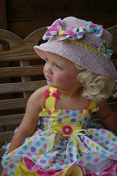 Фотография: Ира Браун - двухлетняя модель из США №13 - BigPicture.ru