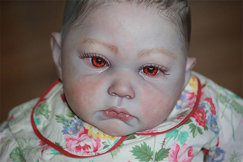 Фотография: Кровососы и спиногрызы: недетские куклы от Бин Шанин №6 - BigPicture.ru