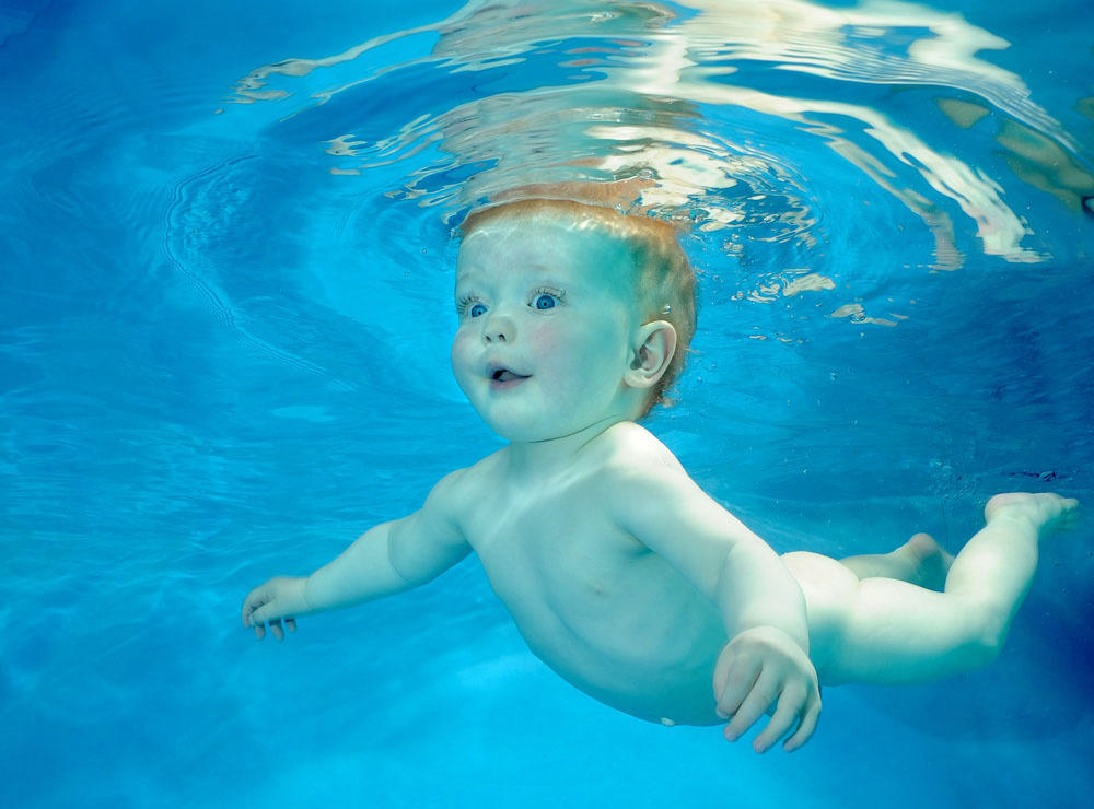 Фотография: Плавающие под водой младенцы №12 - BigPicture.ru