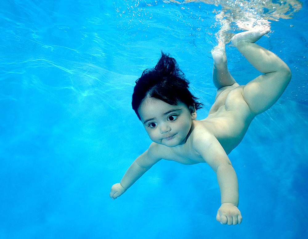 Фотография: Плавающие под водой младенцы №6 - BigPicture.ru
