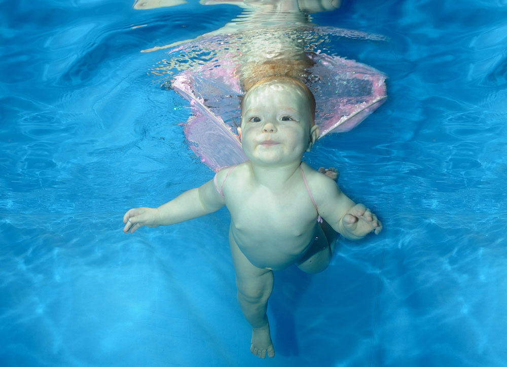 Фотография: Плавающие под водой младенцы №5 - BigPicture.ru