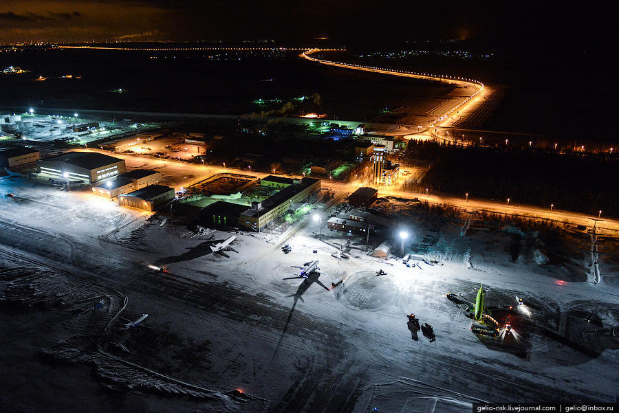 Фотография: Ночная Казань с вертолета №3 - BigPicture.ru