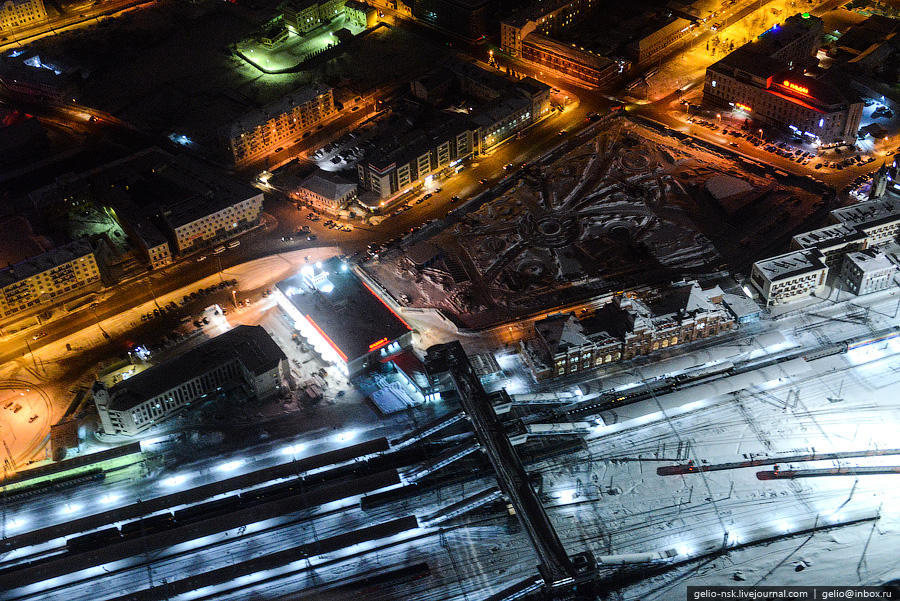 Фотография: Ночная Казань с вертолета №16 - BigPicture.ru