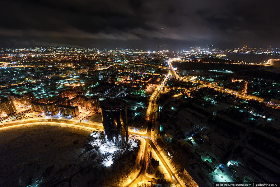 Фотография: Ночная Казань с вертолета №35 - BigPicture.ru