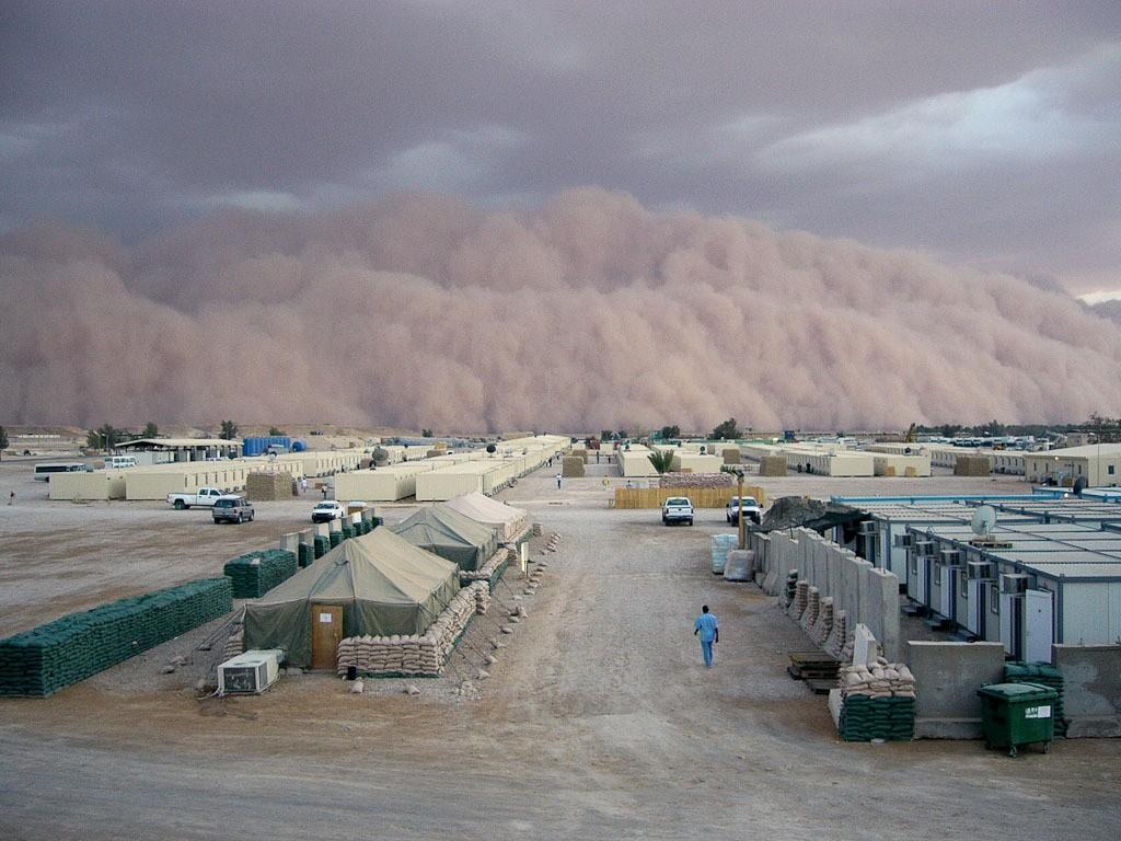 Фотография: Впечатляющие песчаные бури №8 - BigPicture.ru