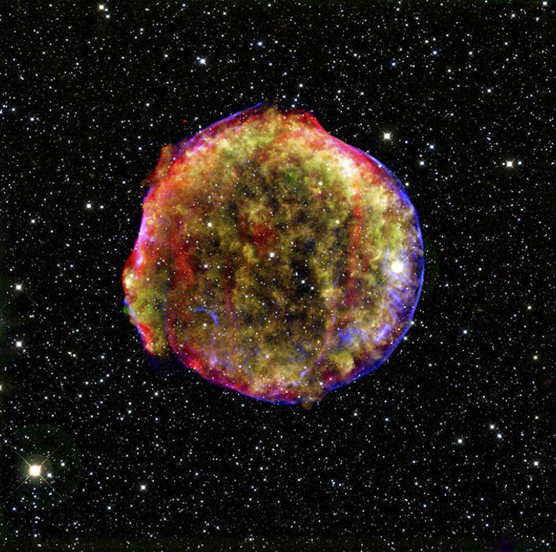 Фотография: Остатки от вспышек сверхновых звезд №8 - BigPicture.ru