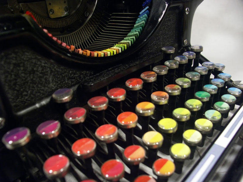 Фотография: Цветная печатная машинка от Тайри Каллахан №3 - BigPicture.ru