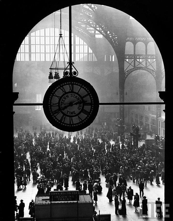 Фотография: Прощание американки. Пенсильванский вокзал. 1943 №33 - BigPicture.ru