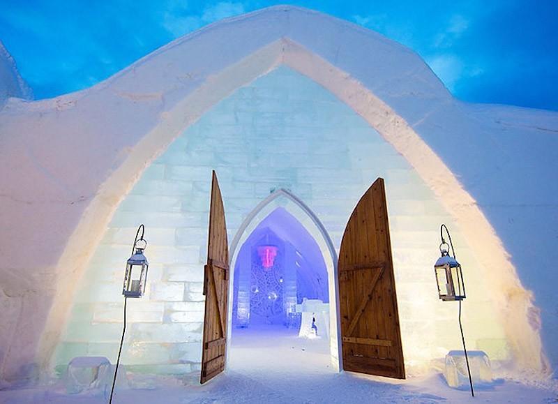 Фотография: Волшебный ледяной отель в Канаде по мотивам произведения Жюля Верна №3 - BigPicture.ru