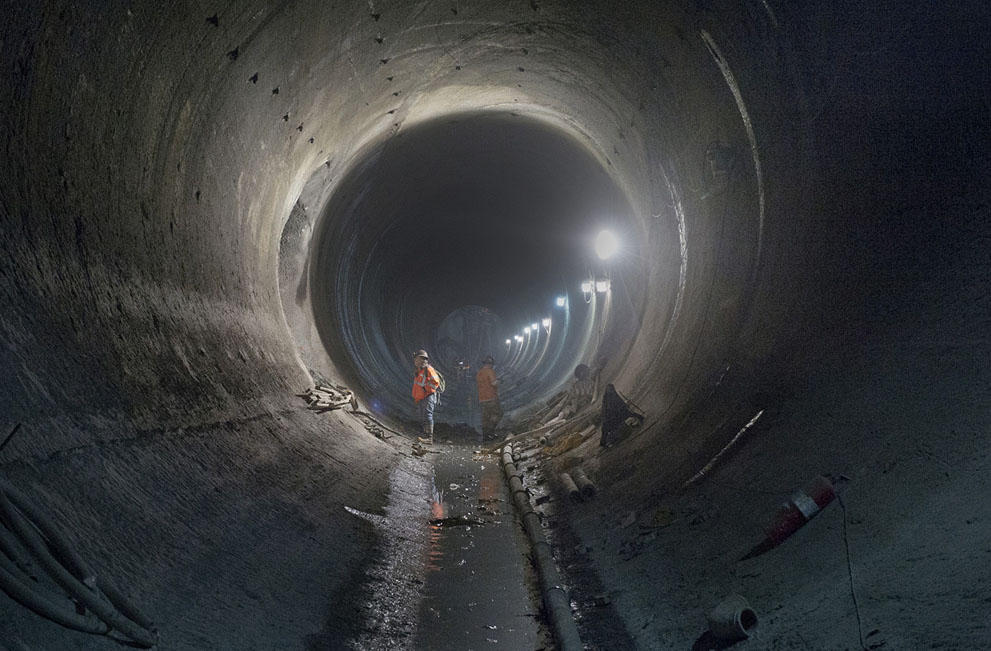 Фотография: Строительство тоннелей метро в Нью-Йорке №17 - BigPicture.ru