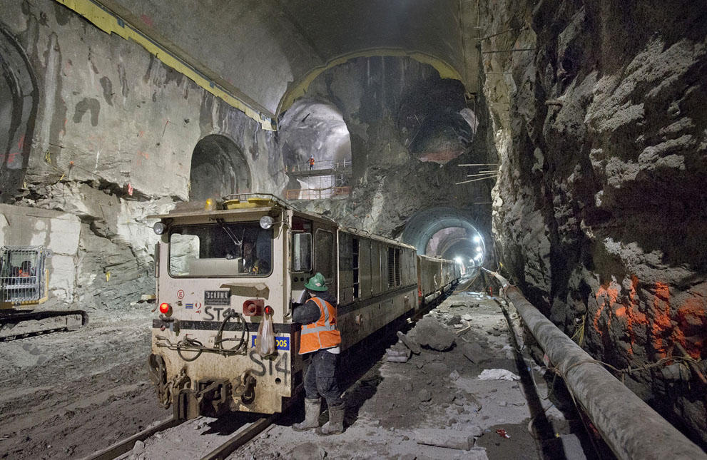 Фотография: Строительство тоннелей метро в Нью-Йорке №28 - BigPicture.ru