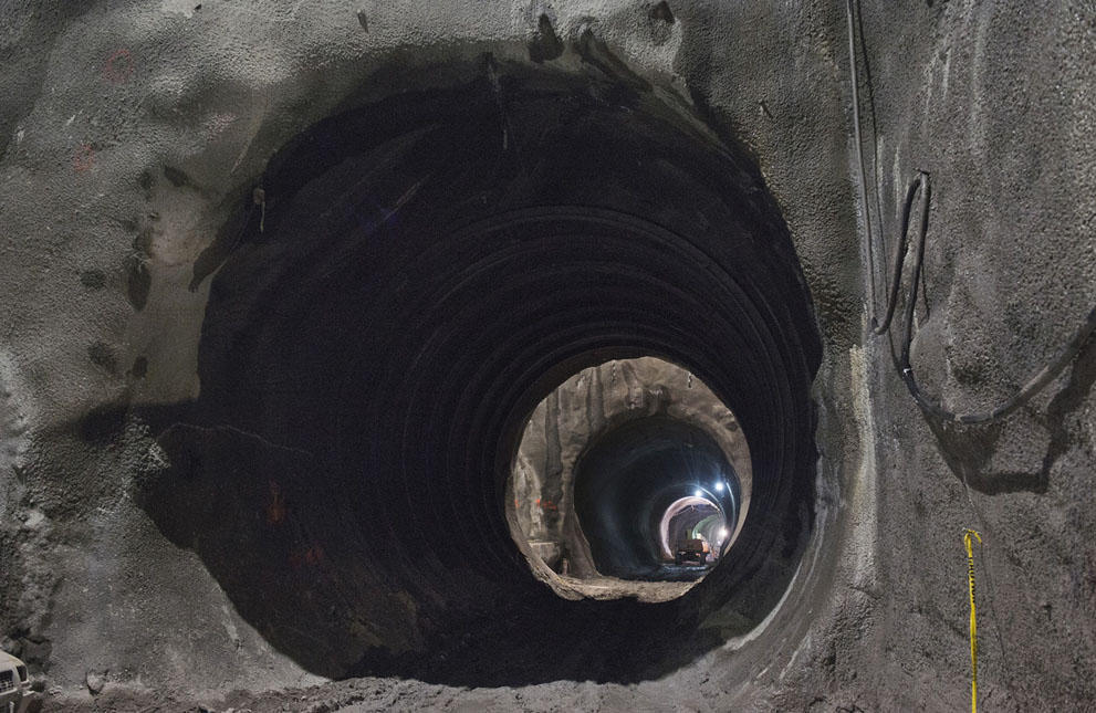 Фотография: Строительство тоннелей метро в Нью-Йорке №33 - BigPicture.ru