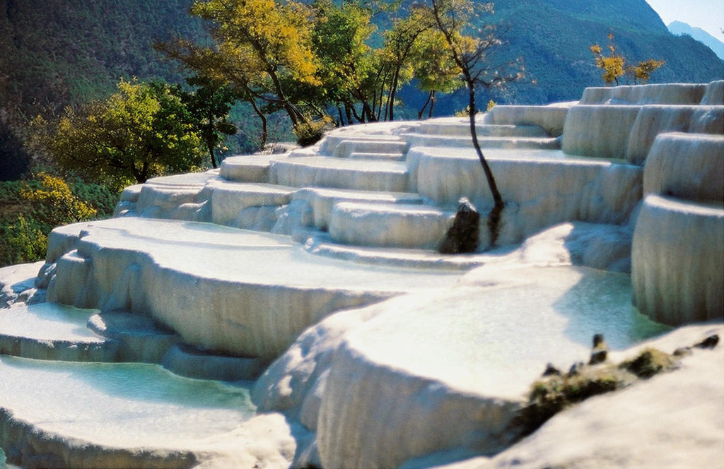 Фотография: Чудо китайской природы: Террасы белой воды №10 - BigPicture.ru