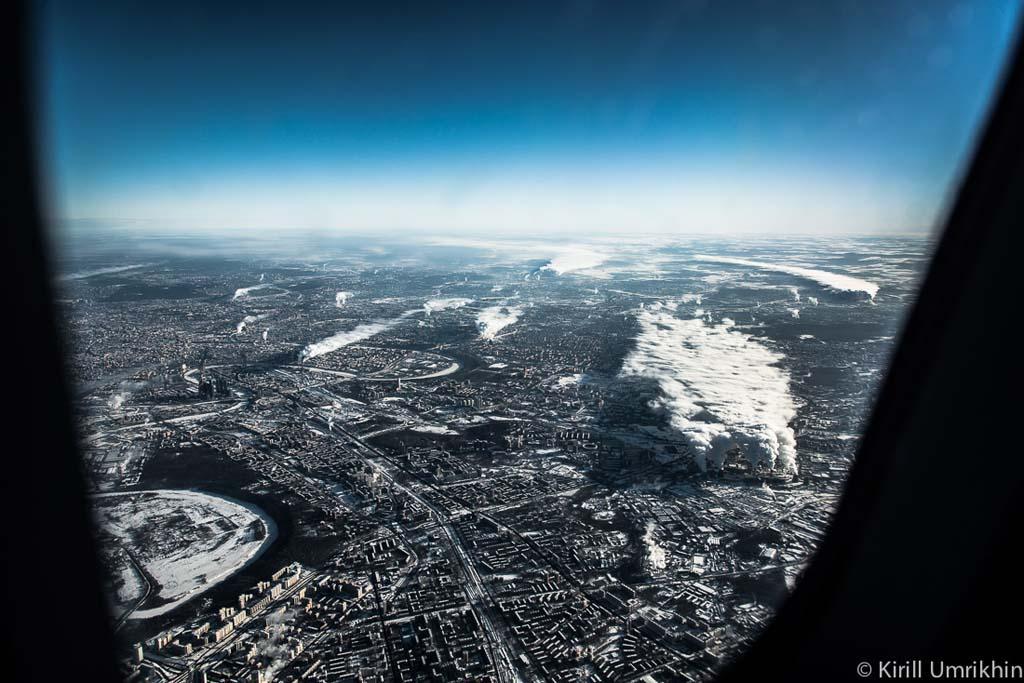 Фотография: Под крылом самолета - Москва №5 - BigPicture.ru