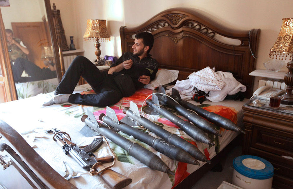 Фотография: Самодельное оружие сирийских повстанцев №24 - BigPicture.ru