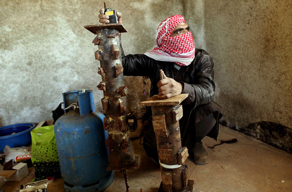 Фотография: Самодельное оружие сирийских повстанцев №28 - BigPicture.ru