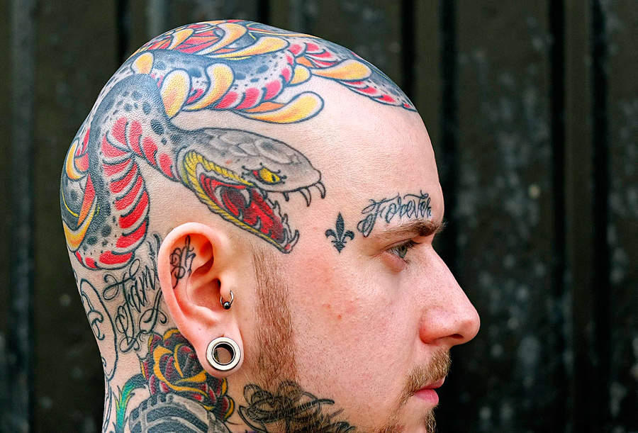 Фотография: Брайтонский съезд татуировщиков в Великобритании №4 - BigPicture.ru