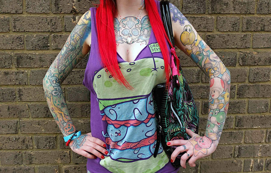 Фотография: Брайтонский съезд татуировщиков в Великобритании №5 - BigPicture.ru
