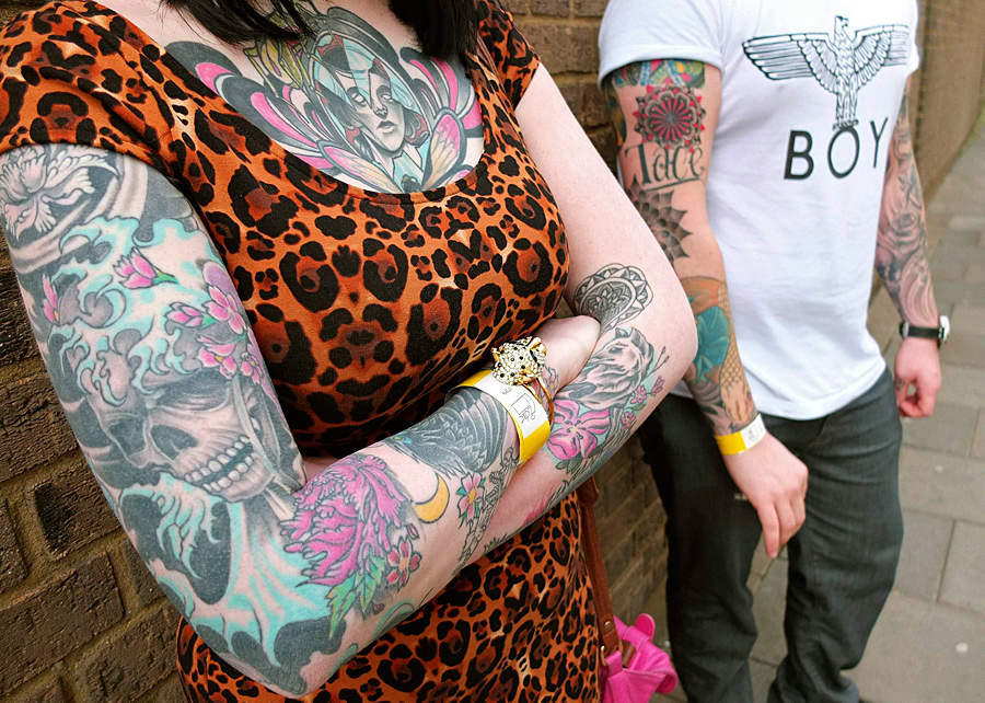 Фотография: Брайтонский съезд татуировщиков в Великобритании №7 - BigPicture.ru