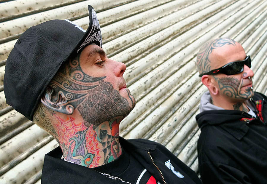 Фотография: Брайтонский съезд татуировщиков в Великобритании №8 - BigPicture.ru