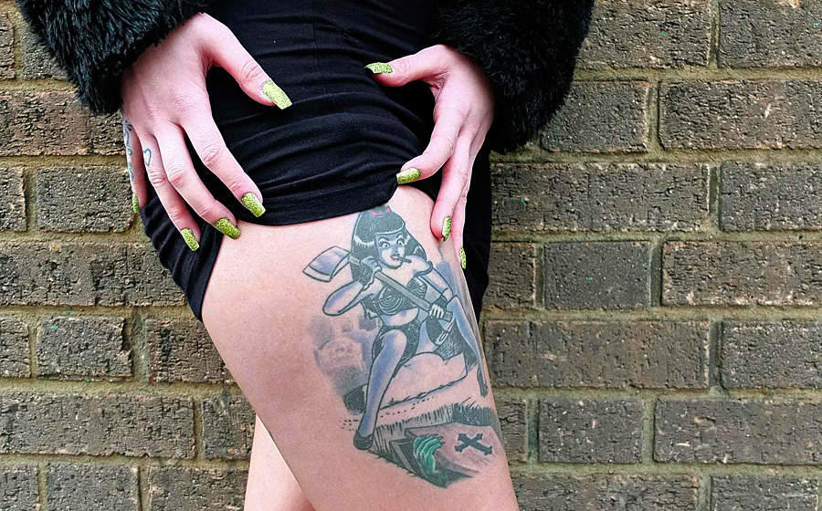 Фотография: Брайтонский съезд татуировщиков в Великобритании №13 - BigPicture.ru