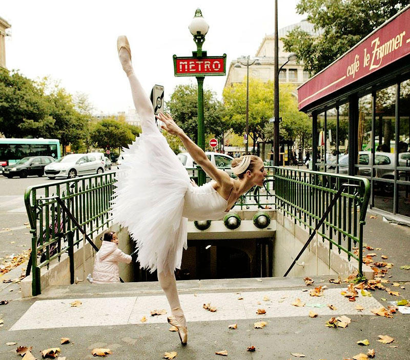 Балерины на улицах