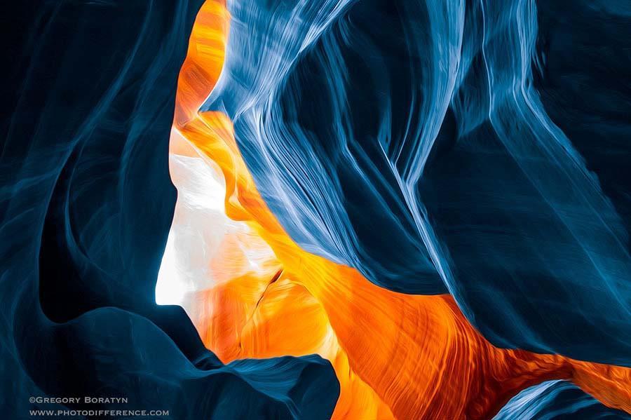 Фотография: Удивительная красота каньона Антилопы №17 - BigPicture.ru
