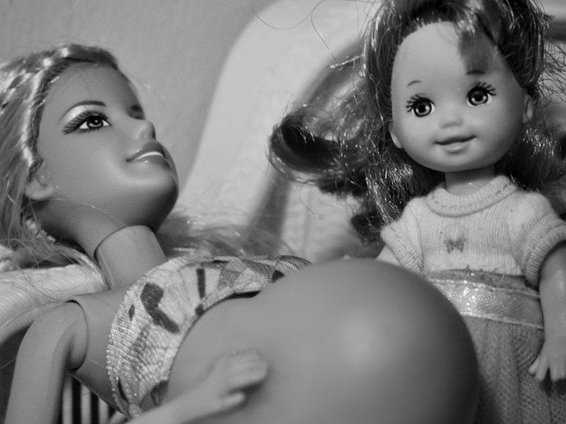 Фотография: Как рожала Барби №4 - BigPicture.ru