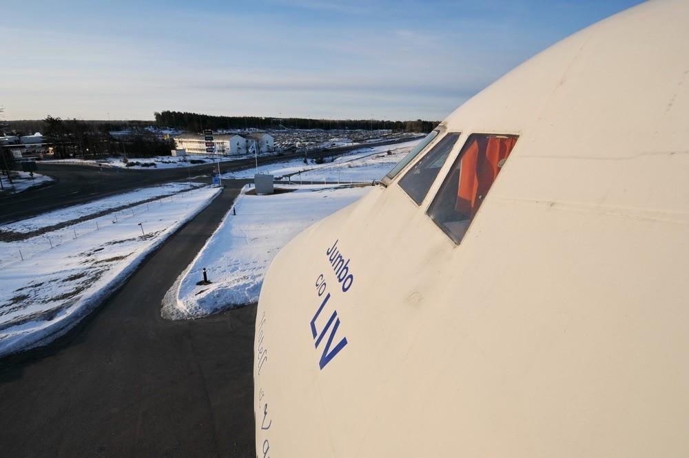 Фотография: Отель-самолет Боинг-747 в Стокгольме №11 - BigPicture.ru