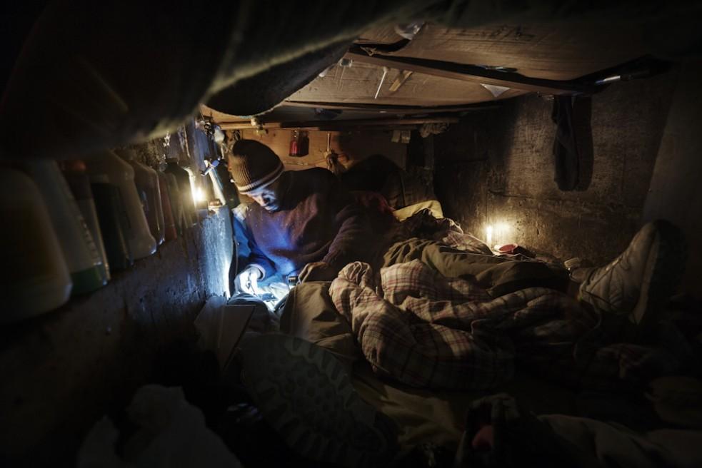 Фотография: Семейные отношения бомжей из нью-йоркского метро №4 - BigPicture.ru