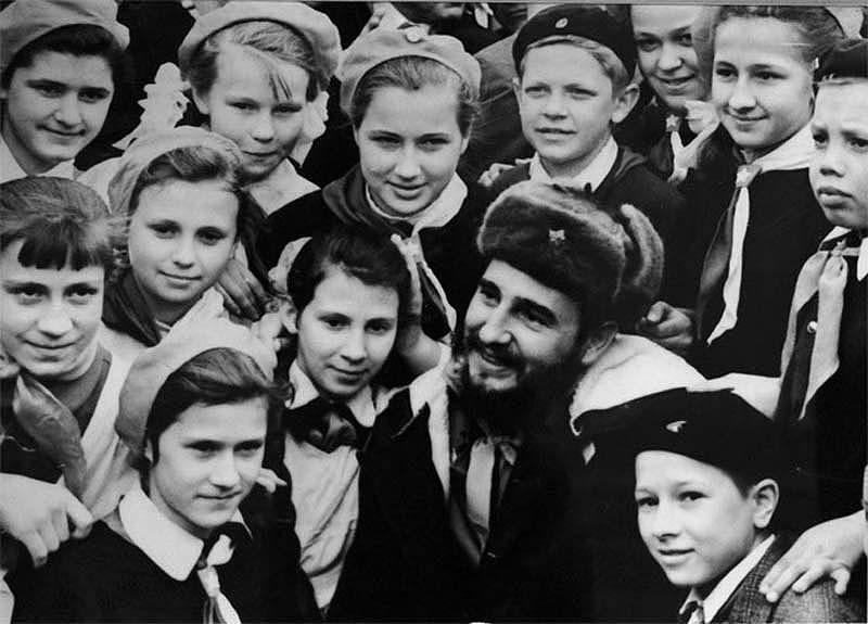 Фотография: Самые яркие моменты путешествия Фиделя по СССР №3 - BigPicture.ru