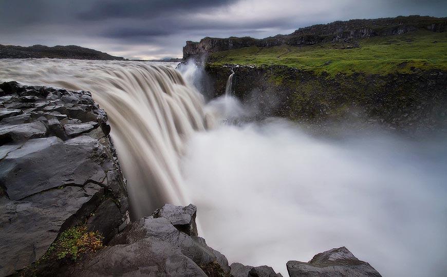 Фотография: Деттифосс, самый мощный водопад Европы №14 - BigPicture.ru