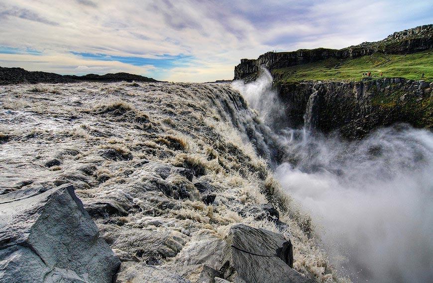 Фотография: Деттифосс, самый мощный водопад Европы №13 - BigPicture.ru