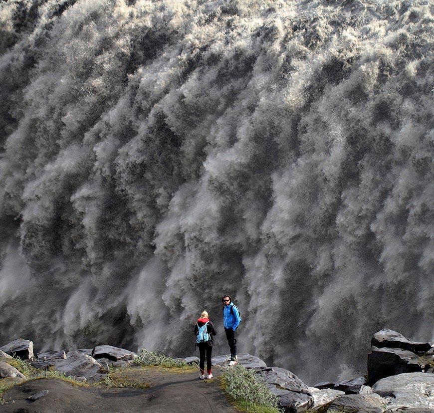 Фотография: Деттифосс, самый мощный водопад Европы №6 - BigPicture.ru