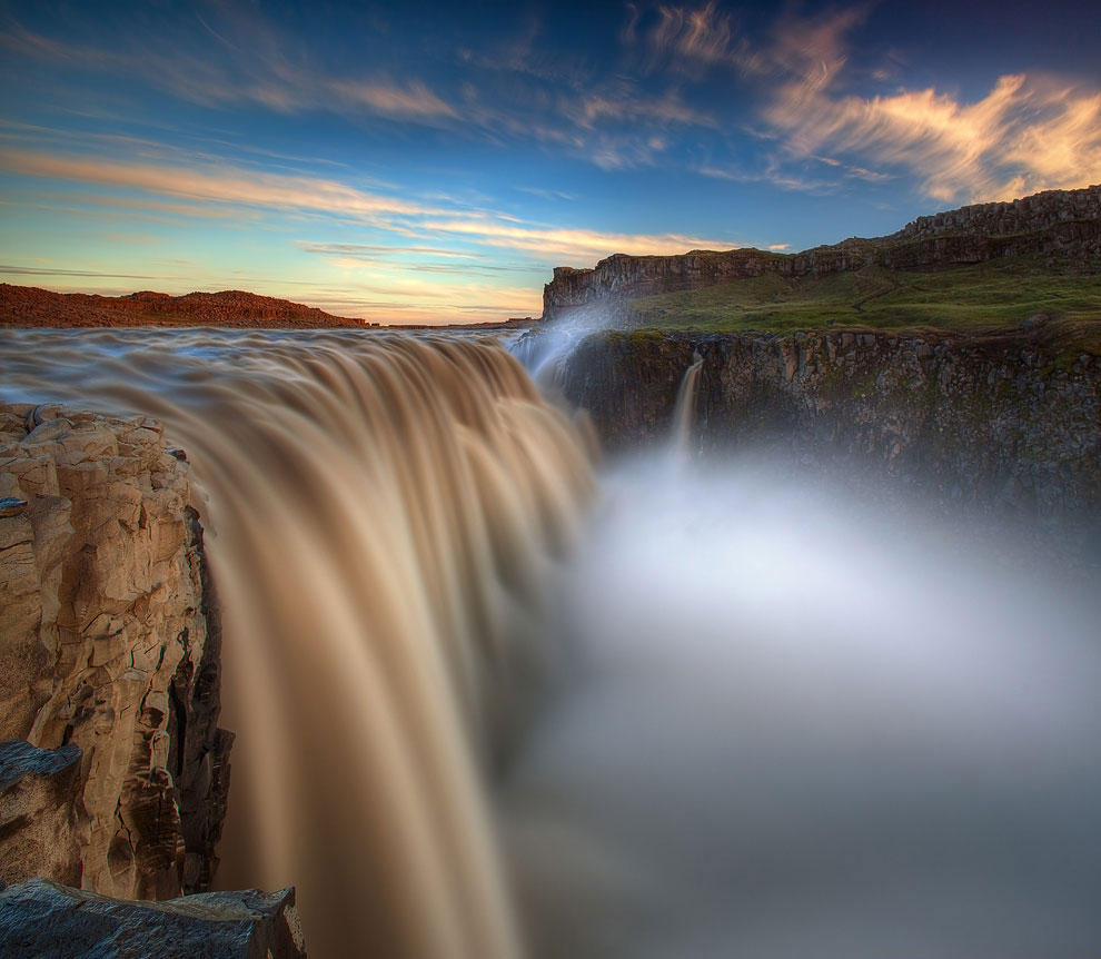 Фотография: Деттифосс, самый мощный водопад Европы №16 - BigPicture.ru