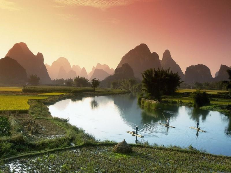 Фотография: Красивые пейзажи китайской реки поэтов и художников №1 - BigPicture.ru