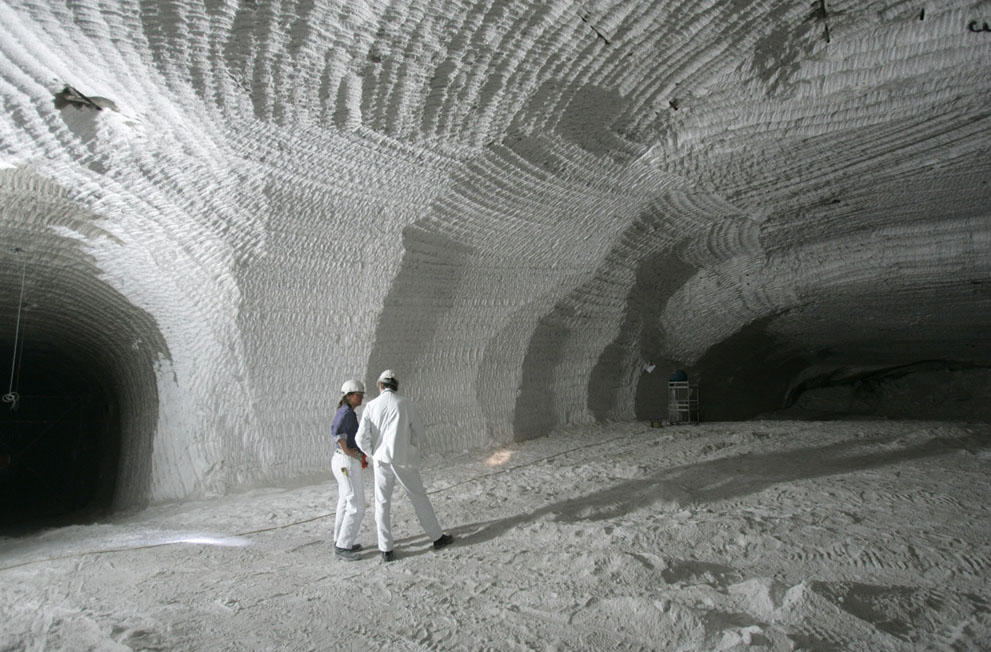 Фотография: Странная красота соляных шахт №6 - BigPicture.ru
