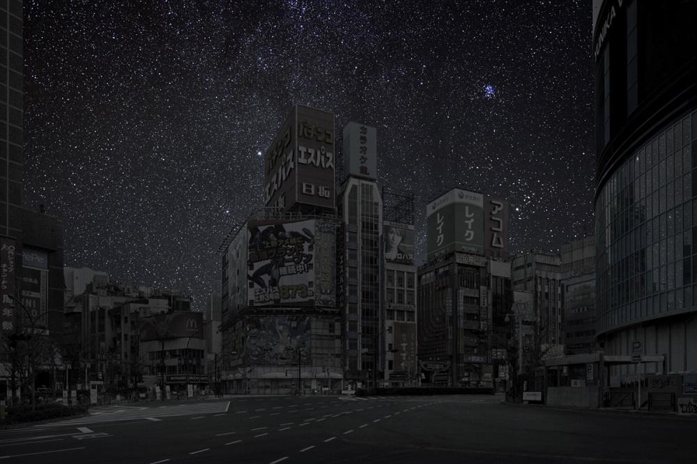 Фотография: Звездное небо над крупнейшими городами мира №10 - BigPicture.ru
