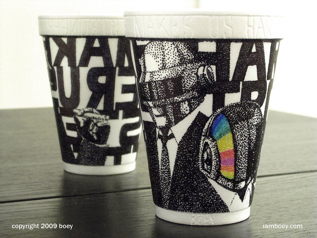 Фотография: Арт на кофейных стаканчиках №33 - BigPicture.ru