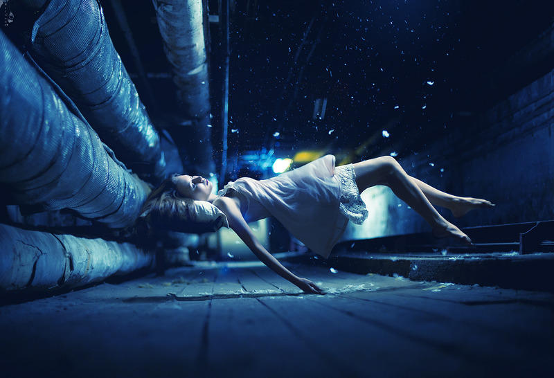 Фотография: Нежный фотопроект Николая Тихомирова Zero gravity №15 - BigPicture.ru