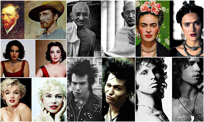 Фотография: Реальные личности и актеры, воплотившие их образ на экране №1 - BigPicture.ru