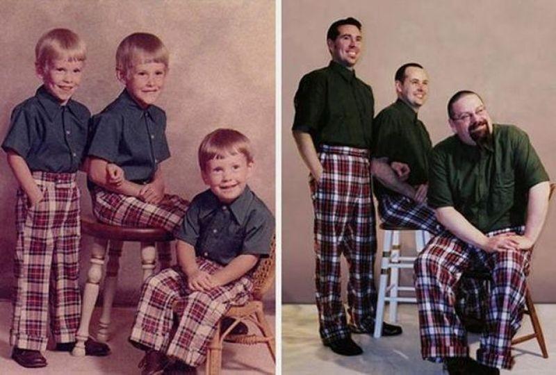 Фотография: Семейные фото - тогда и сейчас №15 - BigPicture.ru