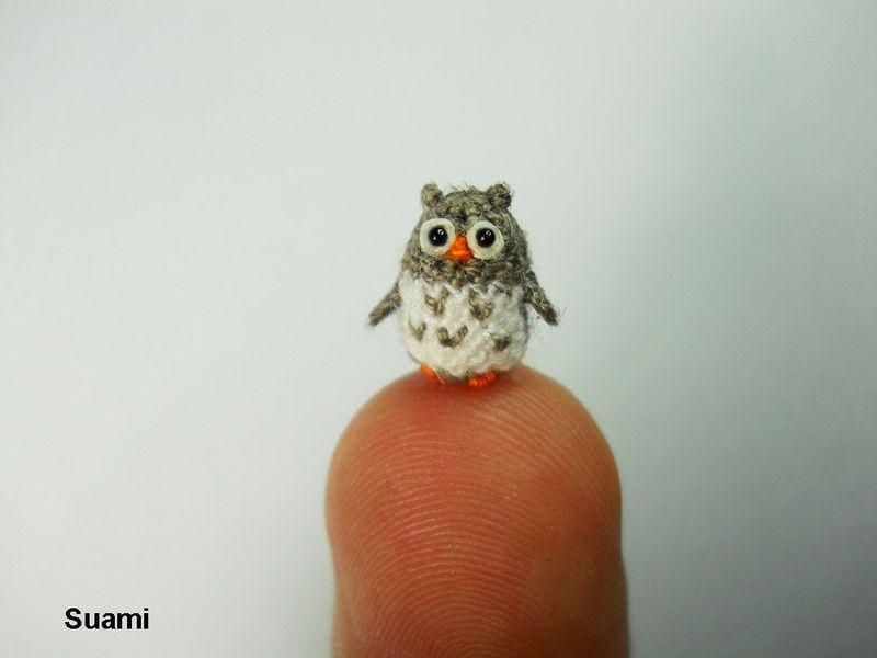 Фотография: Невероятные миниатюрные вещи, связанные спицами и крючком №6 - BigPicture.ru