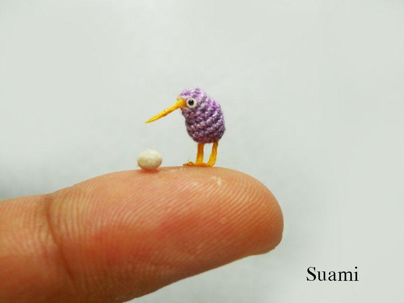 Фотография: Невероятные миниатюрные вещи, связанные спицами и крючком №8 - BigPicture.ru