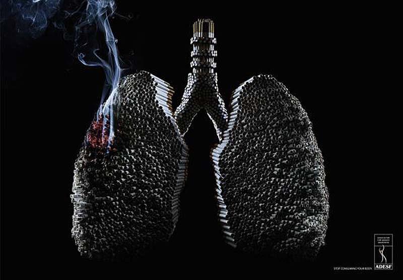 Фотография: 30 лучших постеров о вреде курения №7 - BigPicture.ru