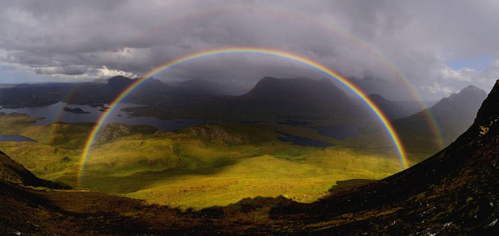 Фотография: 50 потрясающих фотографий двойной радуги №26 - BigPicture.ru
