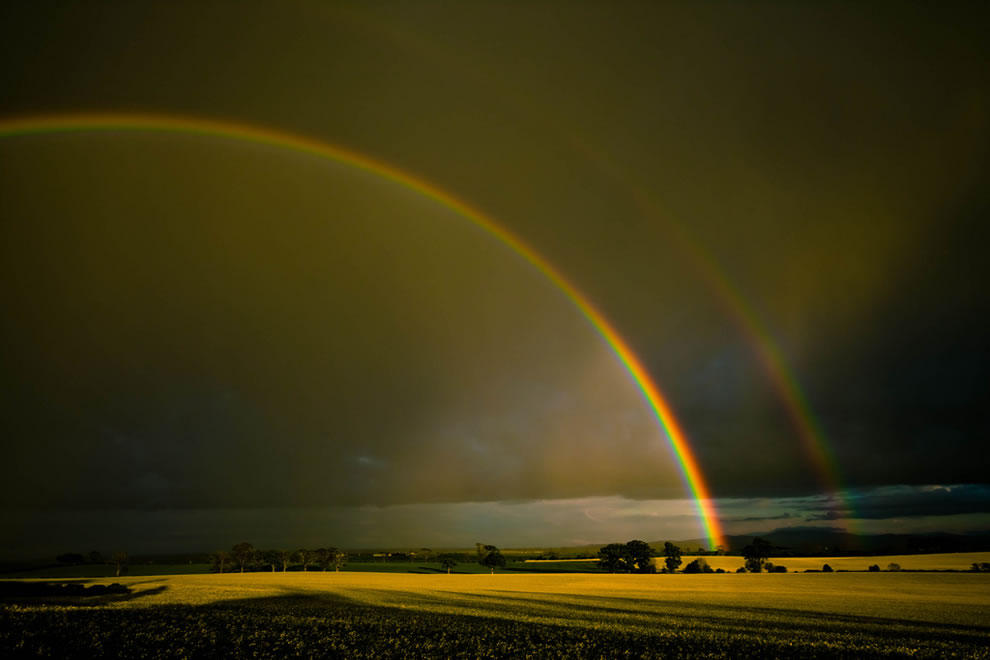 Фотография: 50 потрясающих фотографий двойной радуги №29 - BigPicture.ru