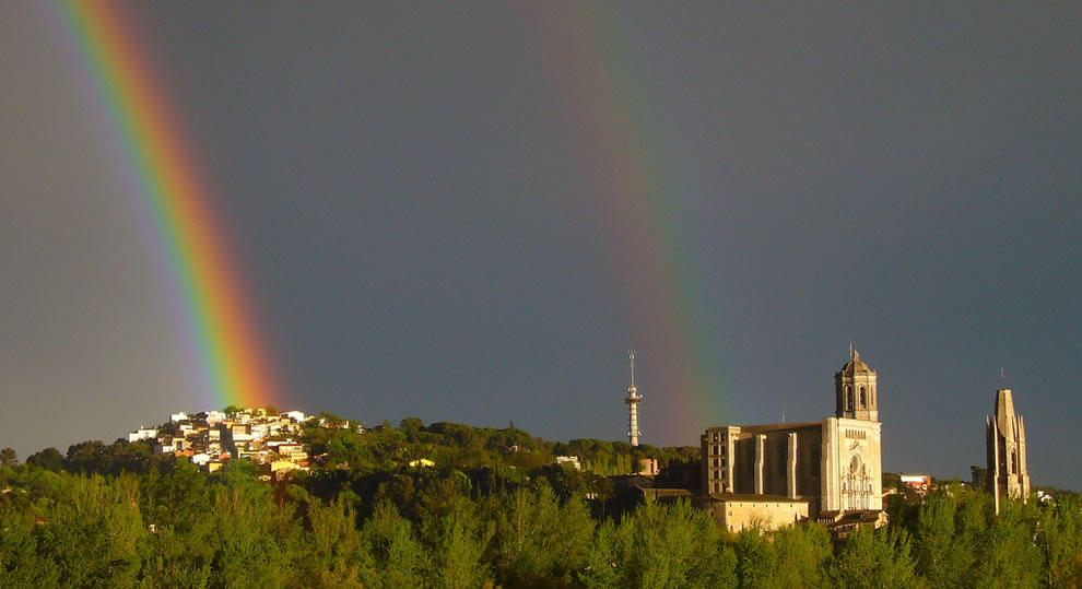 Фотография: 50 потрясающих фотографий двойной радуги №37 - BigPicture.ru